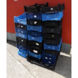 Quantity of Plastic Mushroom Crates