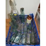 Quantity of Vintage Glass Bottles