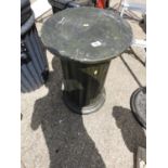 Painted Garden Pedestal