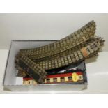 Vintage Train Track and Train Carriage