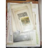 Quantity of Vintage Photographs, Amateur Paintings etc