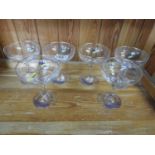 Quantity of Babycham Glasses