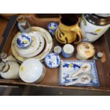 Box of Misc China - Blue and White etc