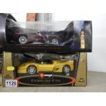 2x Boxed Model Cars - One Burago