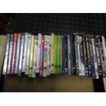 Box of DVDs