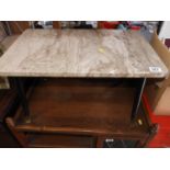 Retro Marble Topped Table