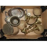 Box of Brassware