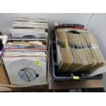 2x Boxes of Records - Singles