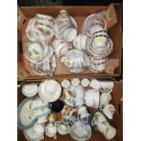 2x Boxes of China - Part Tea Set etc