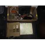 Vintage Wooden Crate and Contents - Scout Items