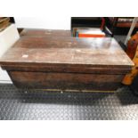 Large Wooden Trunk