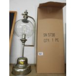 Boxed Modern Battery Operated Steam Punk Style Table Lamp