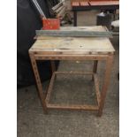 Small Wooden Work Bench