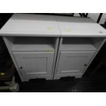 Pair of Modern Bedside Cabinets