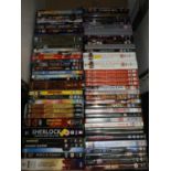 Box of DVDs