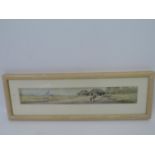 Framed Watercolour Painting - Visible Picture 13.5" x 2"