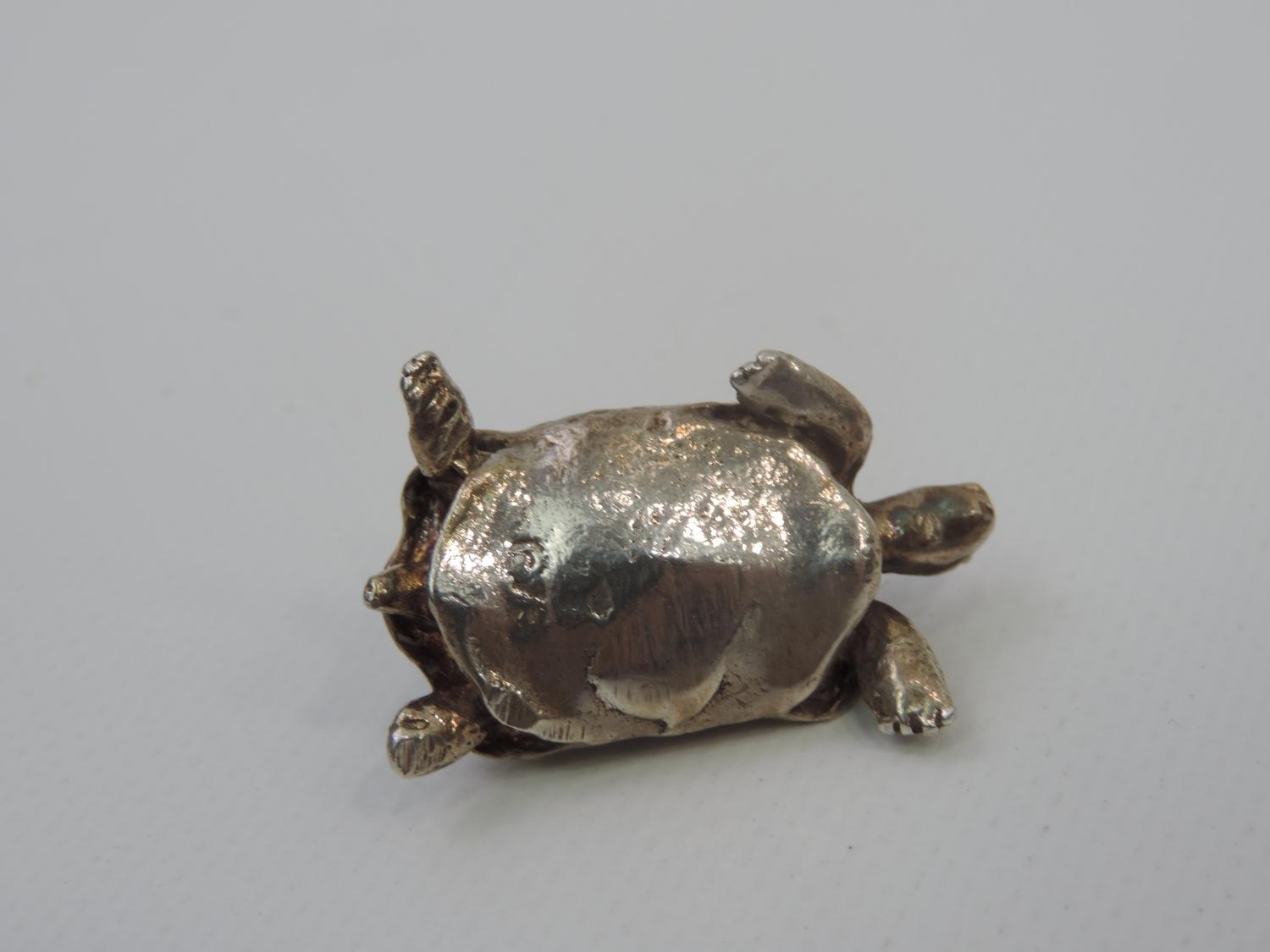 Sterling Silver Miniature - Tortoise - 27 grams - Image 3 of 3