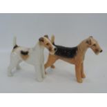 2x Beswick Dog Ornaments