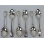 Set of 6x Mappin and Webb Silver Plated Teaspoons