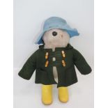 Vintage Gabrielle Designs Paddington Bear - Blue Hat, Green Jacket and Yellow Boots