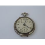 Vintage Aeonicloc Pocket Watch with Alarm