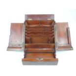 Victorian Walnut Stationery Box