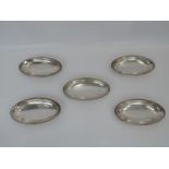 5x Silver Plated Serving Dishes - Ivy Leaf Cafe