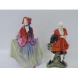 2x Royal Doulton Figures - Sweet Anne and Masquerade
