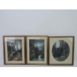 3x Sarah Louisa Kilpak Oil Paintings - Visible Picture 8.5" x 12.5"