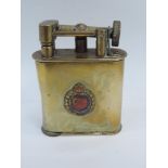 Brass Table Lighter - Royal Engineers 'The Classic Table Lighter'