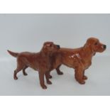 2x Beswick Dog Ornaments