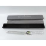 Boxed Waterford Crystal Cake Knife