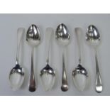 Set of 6x Chapman and Sons Silver Plated Tablespoons