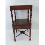 Victorian Mahogany Washstand