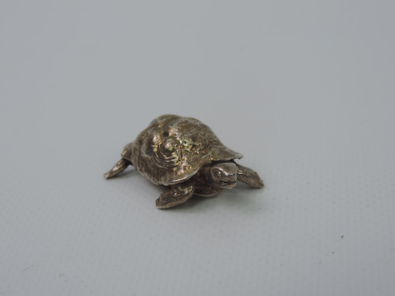 Sterling Silver Miniature - Tortoise - 27 grams