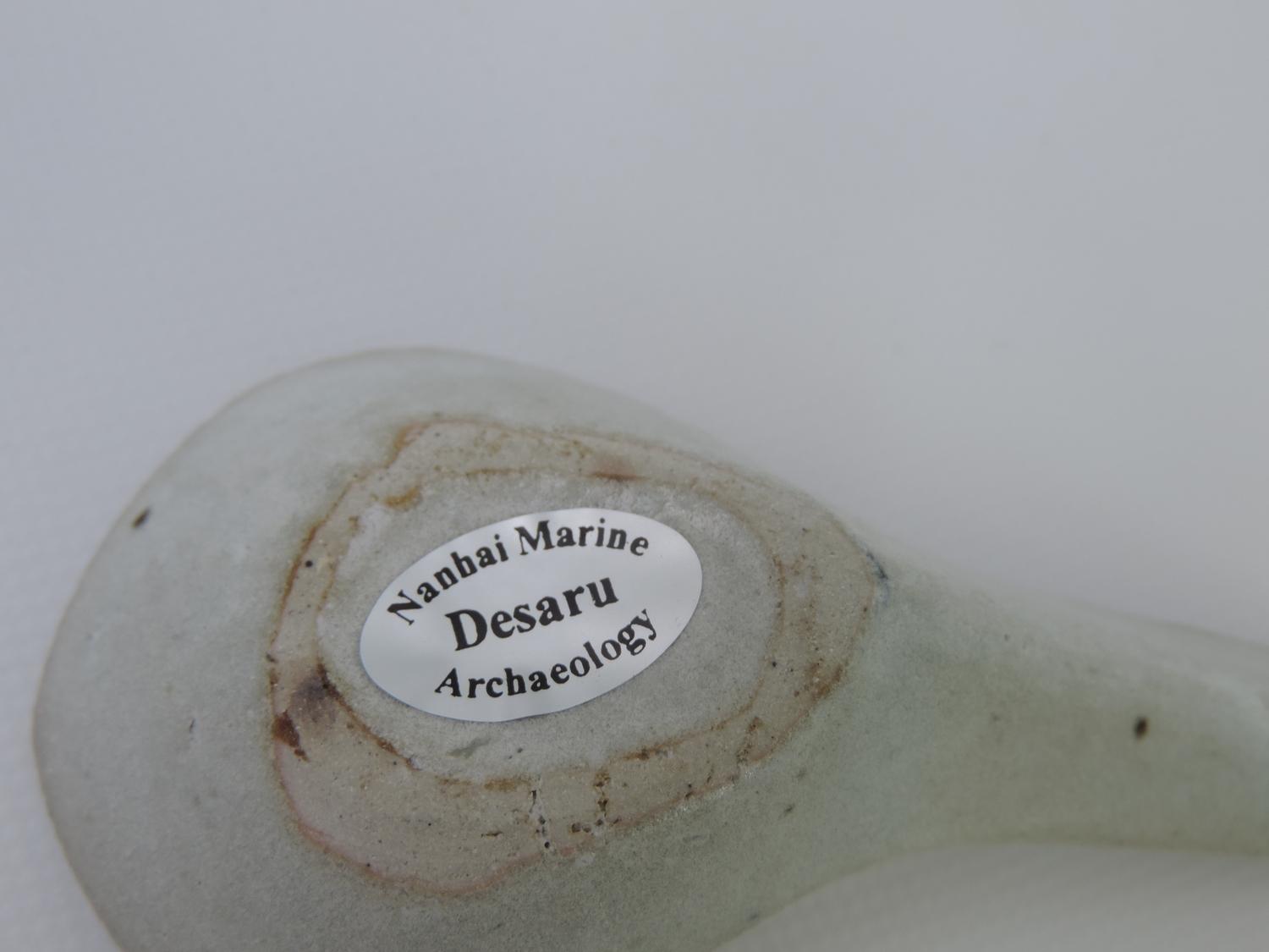 Desaru Shipwreck 'Happy Face' Spoon with Certificate of Authenticity - Nanhai Marine Archaeology - Image 5 of 6