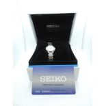 Boxed Lady's Seiko Wristwatch with Documentation