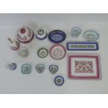 16x Pieces of Austrian Enamel Ware - Slight Damage to 2x Pieces