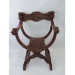 Carved Armchair