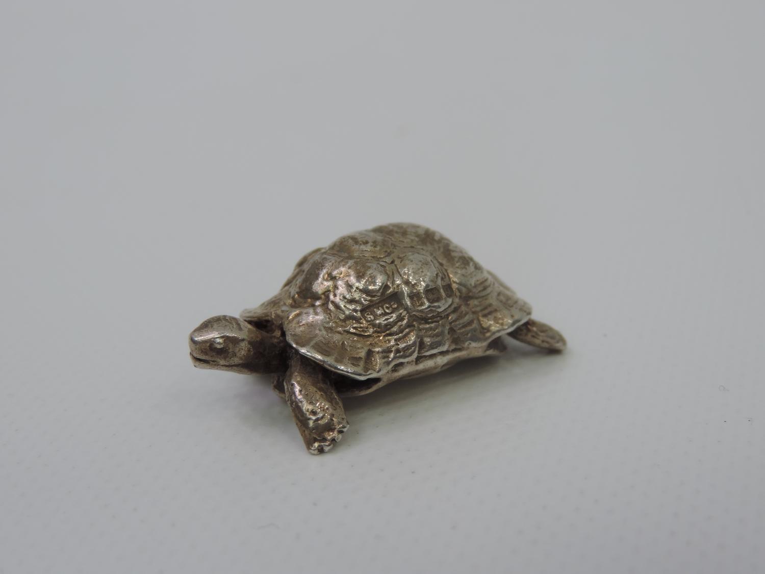 Sterling Silver Miniature - Tortoise - 27 grams - Image 2 of 3