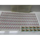 Stamps - GB World Cup Winners - Full Sheet and St Vincent Blocks (errors)