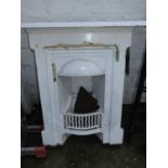 Painted Victorian Fireplace