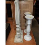 2x Pairs of Candle Sticks