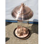 Copper Effect Bird Feeder