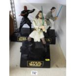 3x Star Wars Figures