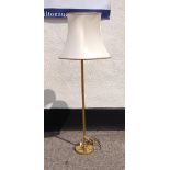 Modern Brass Effect Standard Lamp