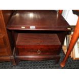 Stag Bedside Cabinet with Single Drawer