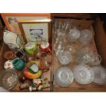 2x Boxes of Misc - China and Glassware