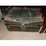 Vintage Metal Trunk