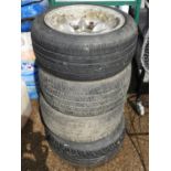 4x Alloy Wheels and Tyres